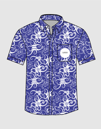 Seragam Batik Sekolah Logo Kantong