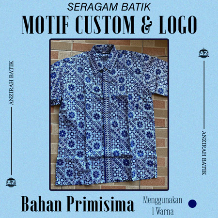 Batik Dengan 1 Warna Dari Pabrik Batik Tangsel