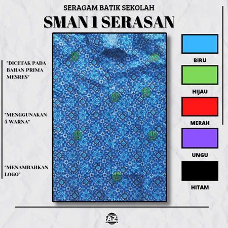 Contoh Desain Batik Custom